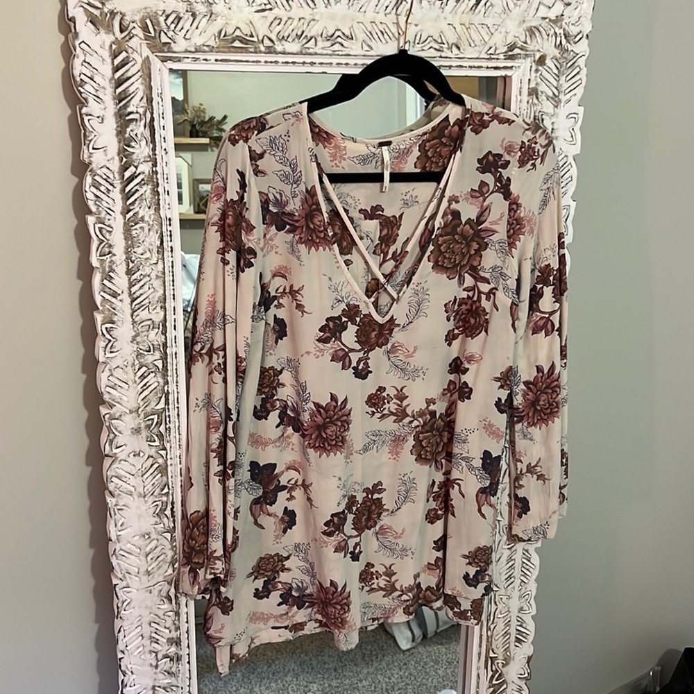 Free people floral top